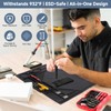 VECO-T Silicone Soldering Mat with Soldering Stand, 20x14 Inch ESD