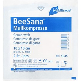 MULLKOMPRESSEN 10 x 10 cm Sterile 8-Way 25 x 2 Pieces
