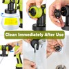 YEX-BUR Cordless Paint Sprayer for Ryobi 18V Battery, 200W Electric