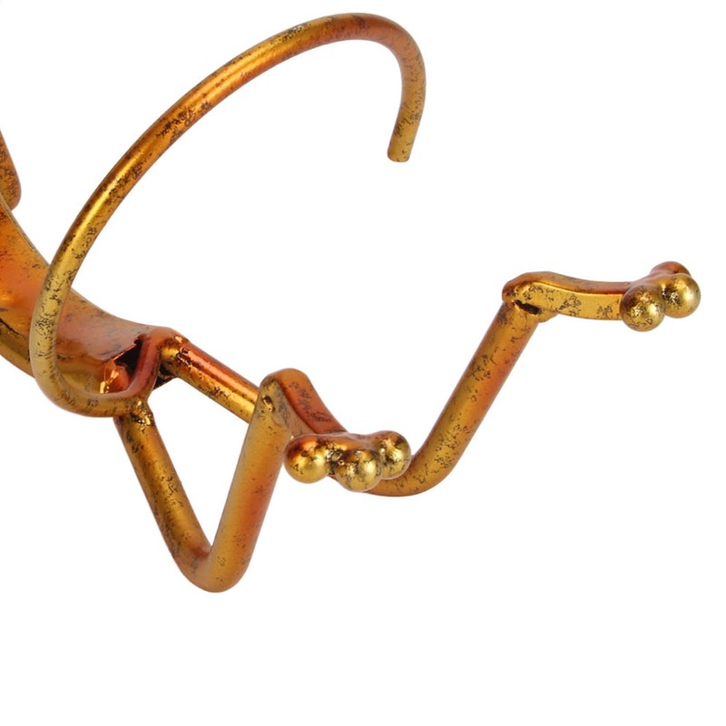 Cat Wine Holder Innovative Modern Style Decorative Metal Cat Shaped