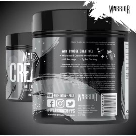 Warrior 워리어 크레아틴 파우더 300g [블레이진 베리] Warrior Creatine Powder 300g [Blazin Berry]