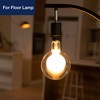 FLSNT G125 Decorative Dimmable Globe LED Edison Bulbs, 2700K Soft