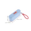 NOLITOY Automatic Floss Pick Dispenser Compact Travel Toothpick Holder Floss