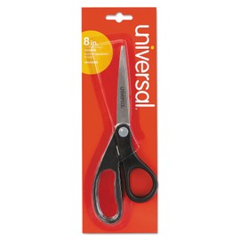 Universal Scissors, 8", Straight, Stainless Steel