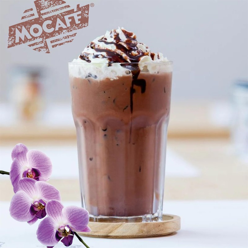 MOCAFE Maui Mocha Frappe Mix, Blended Iced Coffee Powder made
