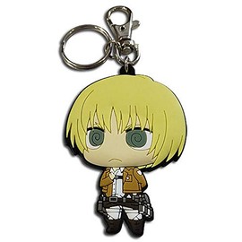 Great Eastern Entertainment Attack On Titan - Sd Armin Dedicate Stance PVC Keychain