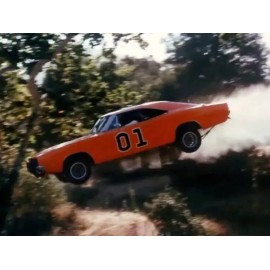 Dukes Of Hazzard TV Show General Lee High Quality Metal Magnet 3x4 inches 8277