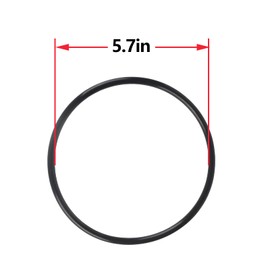 (2-Pack) 805-0435B Sand Filter Multi-Port Valve O-Ring, for Waterway Carefree & Clearwater Sand Filter WVS003 Valve, Replaces 805-0435, 805-0436, 350013 - Waterway Pool Filter O-Ring Replacement