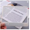 Toolzia Full Page Magnifying Sheet with LED Light