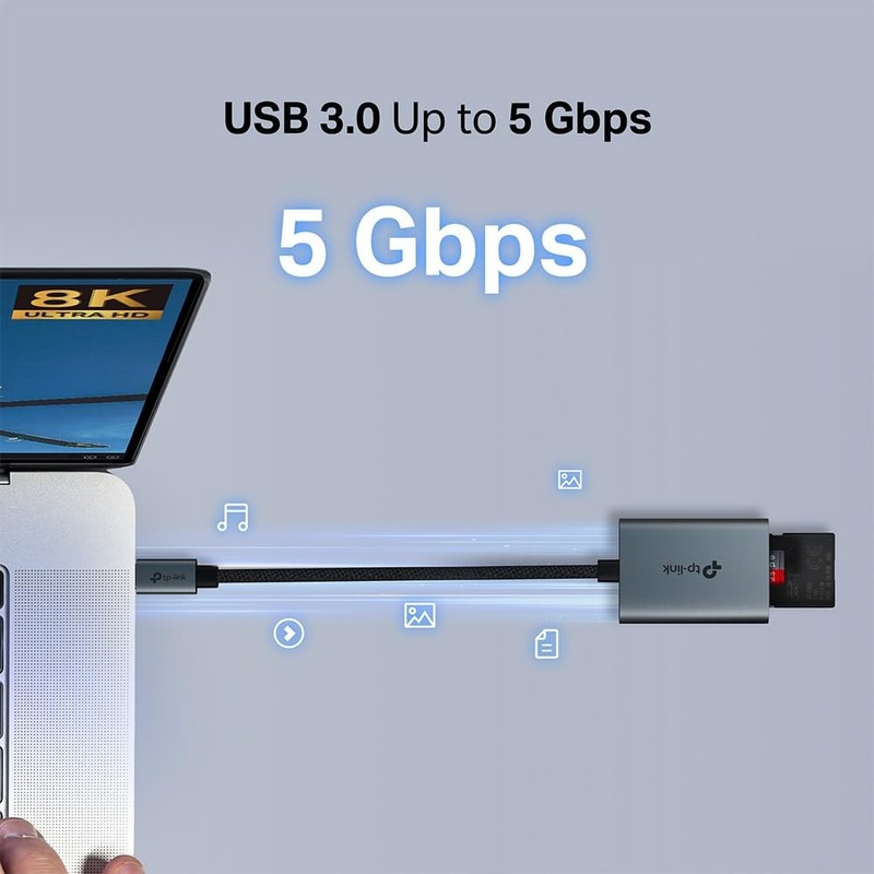 TP-Link USB 3.0 Type-C to SD & microSD 3.0 Card