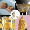 Hoja de Oro Comestible, 2 Piezas de Lámina de Hoja