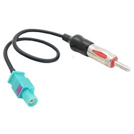 Harmony Audio Compatible with 2007-2013 Jeep Wrangler HA-40EU10 Factory Stereo to Aftermarket Radio Antenna Adapter Plug