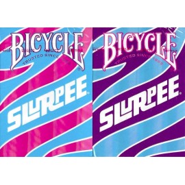 Bicycle 7 -Eleven Slurpee Playing Cards 2 Deck Set – Fourth Edition - SEALED