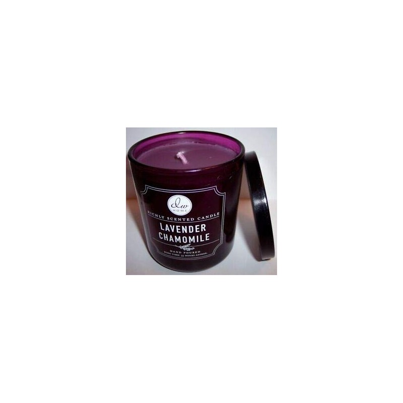 DW Home Medium Single Wick Candle, Lavender Chamomile