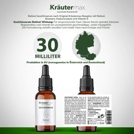 Kräutermax Retinol Serum 1 x 30 ml