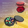 GEEKON Protective Padded Dice Case & Integrated Felt Dice Tray