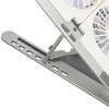 Laptop Stand with Cooling Fan Detachable Adjustable Aluminum Foldable Portable