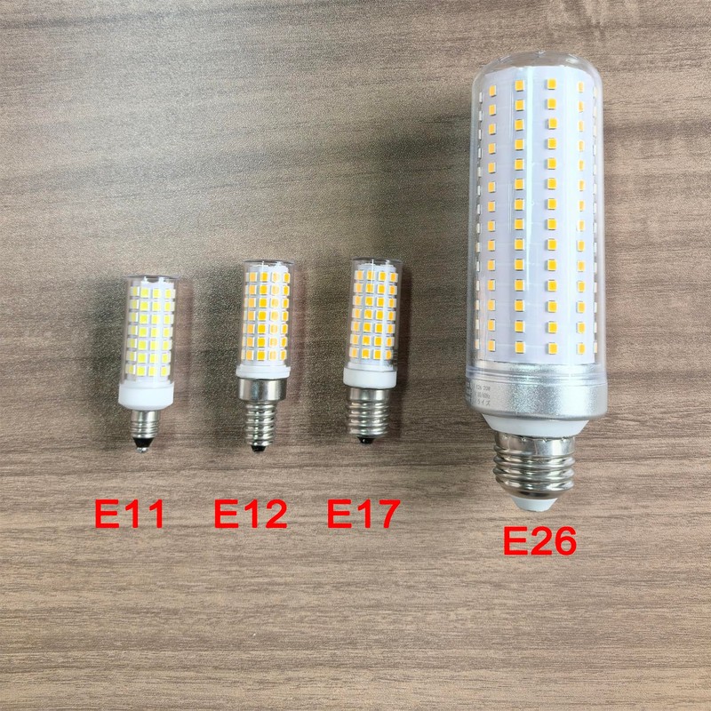 JDE11 Led Bulbs 120V 75W Halogen Candelabra Bulbs Equivalent Dimmable,T3