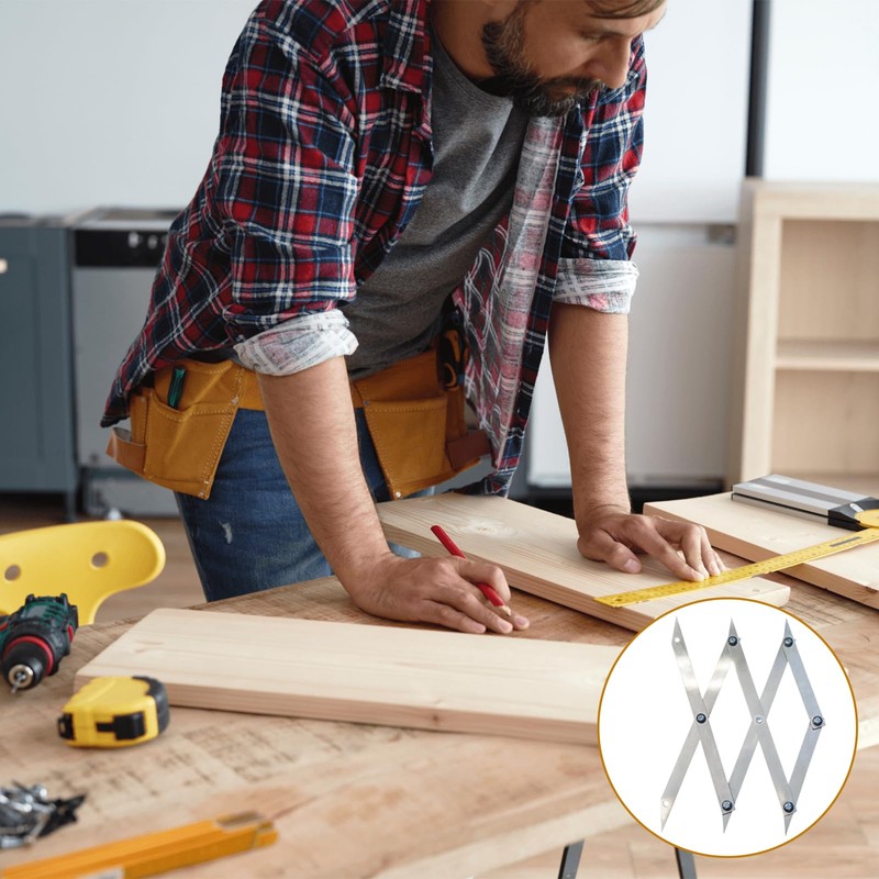 3 Point Centre Finder for Precisely Measuring, Woodworking Center Point