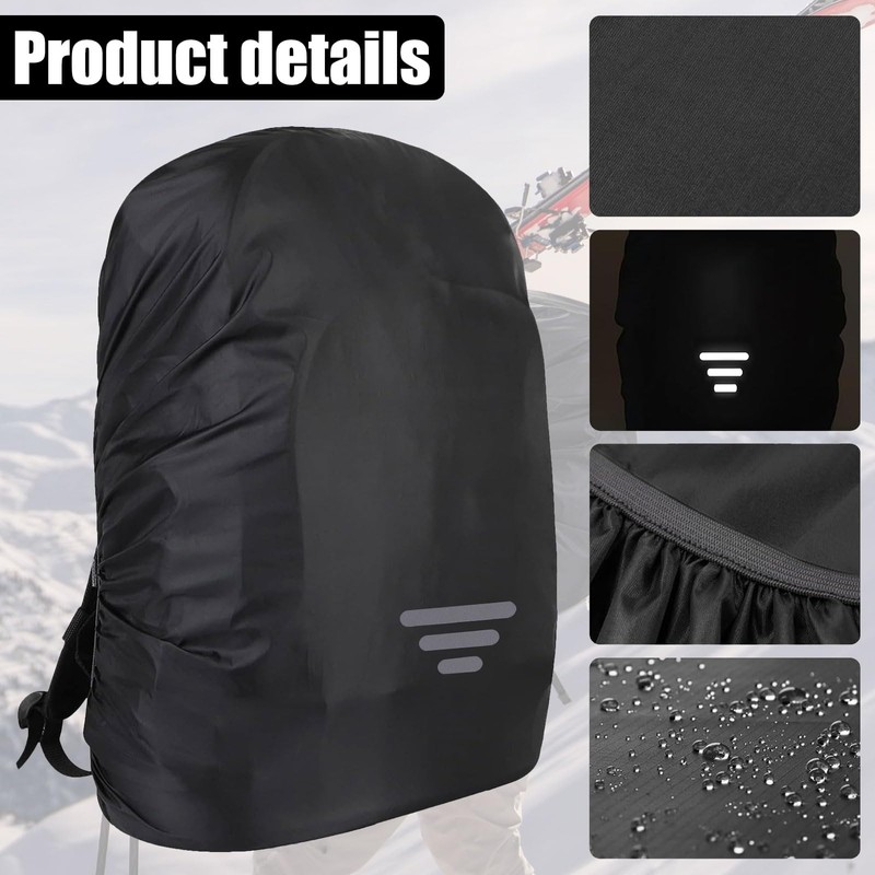 EULAPGOE Waterproof Backpack, Waterproof Motorcycle Backpacks Cover, Provides Durable Protection