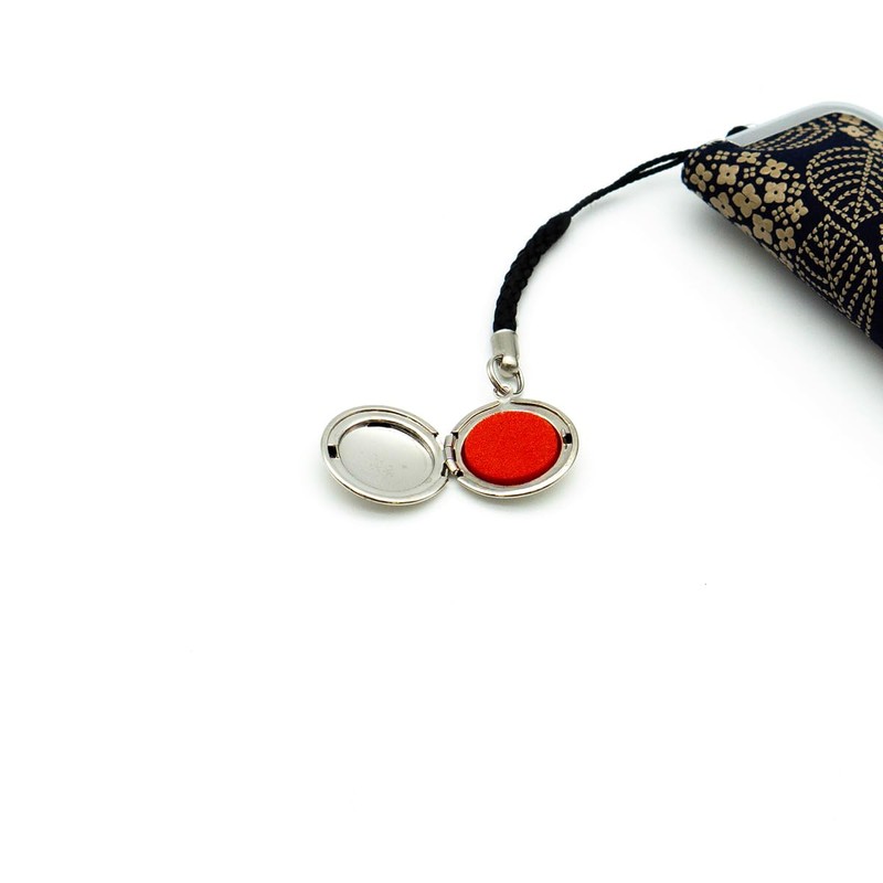 Inden-ya Inden Seal Case Seal Box Cinnabar Deerskin Lacquer Artwork