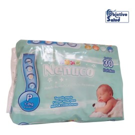 Pañales Para Bebe Prematuro1 A 2 Kg Vitamina E Y Aloe Nenuco