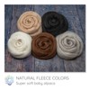 Baby Alpaca Fiber for Spinning, Blending, Felting & Dyeing. Natural