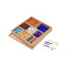 Adena Montessori Bead Set - Montessori Educational Materials, Numbers Theme,