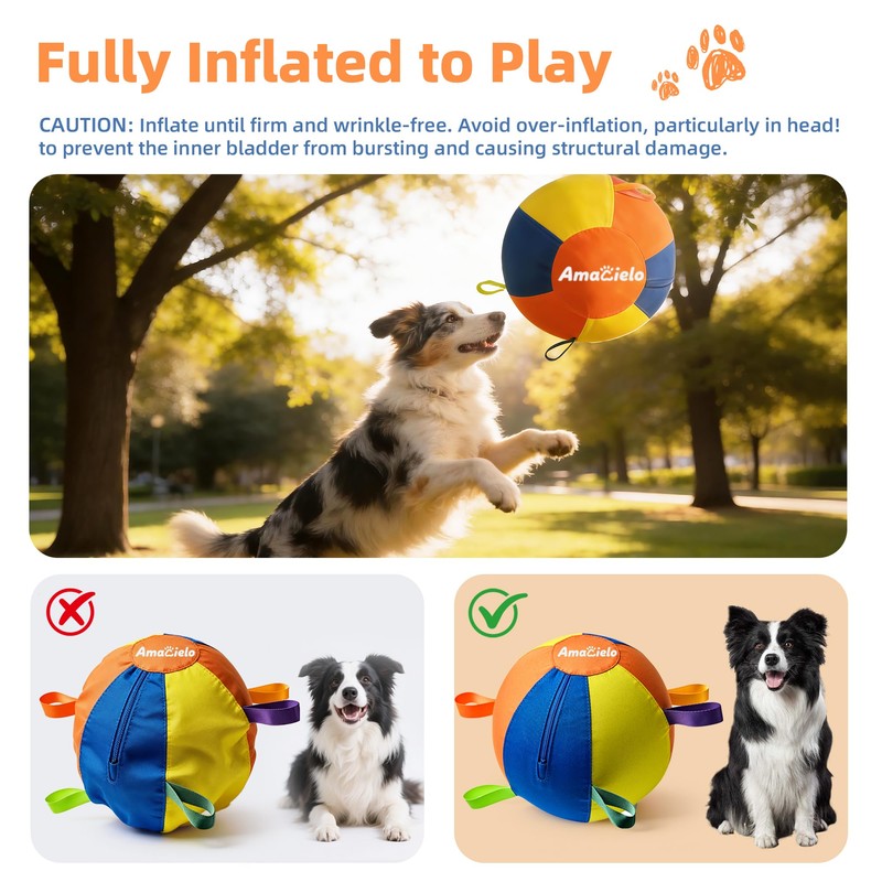 18 Inch Herding Ball for Dogs, Herding Dog Toys for