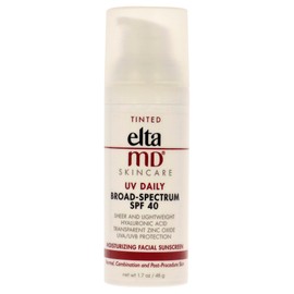 eltaMD UV Daily Moisturising Facial Sunscreen SPF 40 - For Normal, Combination & Post-Process Skin - Tinted 48 g/1.7 oz