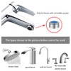 Brass Sink Faucet to Garden Hose Adapter – Quick Connect
