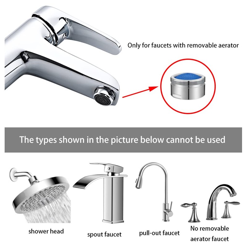 Brass Sink Faucet to Garden Hose Adapter – Quick Connect