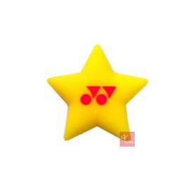 YONEX AC166EX Star Tennis Vibration Stopper (1 Dampener Pack) (Lemon Yellow)