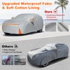 Car Cover for 2007-2025 Toyota Land Cruiser/Lexus LX, Waterproof Custom-fit