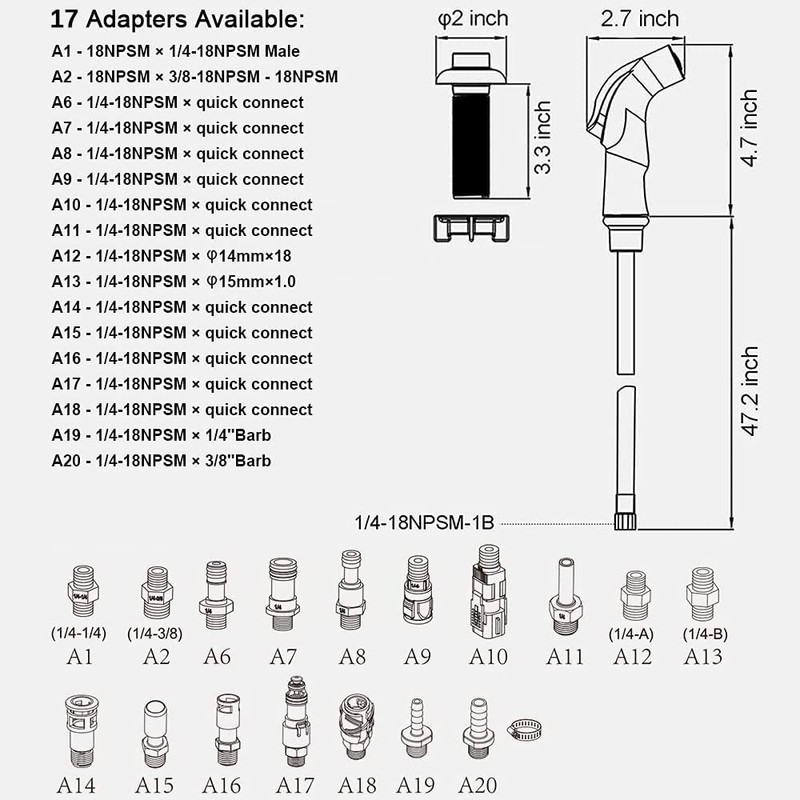 Houtingmaan Kitchen Side Sprayer,Kitchen Sink Sprayer Replacement,Kitchen Sink Faucet Sprayer