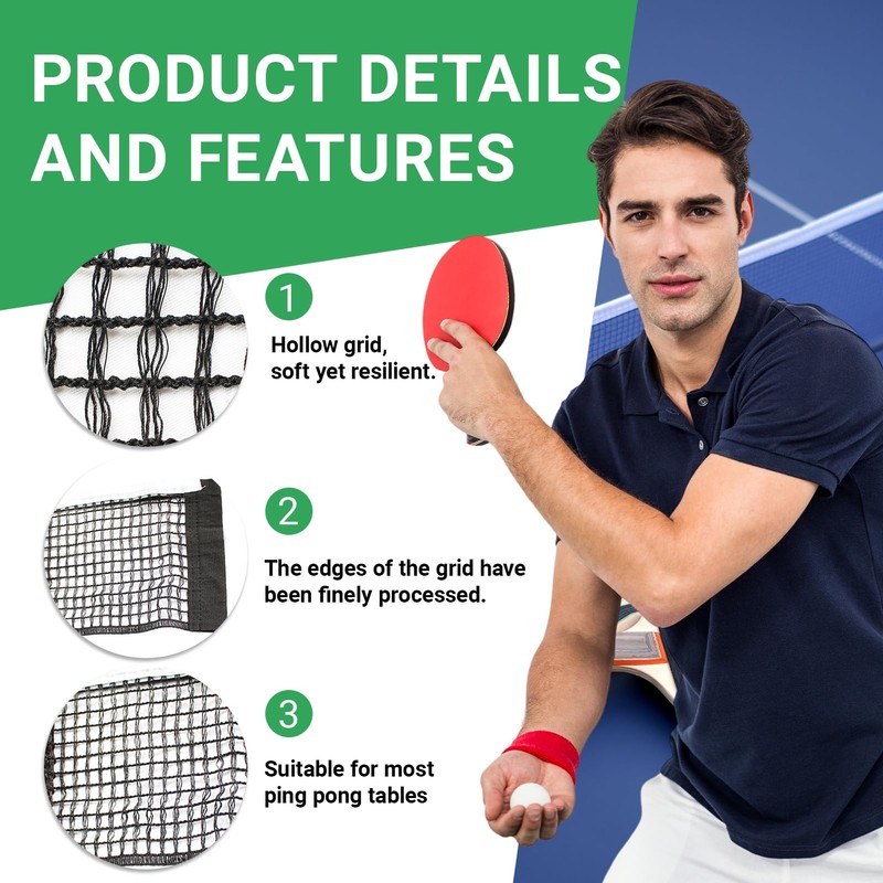 180 x 15 cm Table Tennis Net, Net Table Tennis