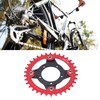 Bike Chainring, 104 BCD Chain Rings 34T Positive Negative Tooth