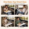 Car Desk for Laptop, Car Seat Table Tray with Cup