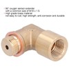 Oxygen Sensor Extender, 90 Degree Angled Oxygen Sensor Extender M18x1.5