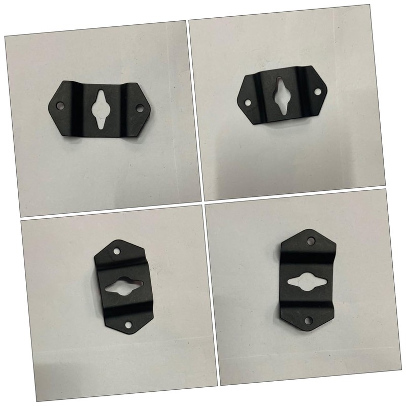 OSALADI 20pcs Hanging Speaker Bracket Iron Hooks for Surround Sound