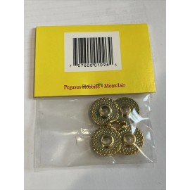 Pegasus 1/24 /25 Pegasus #1096 23” Gold Disc Brakes & Calipers