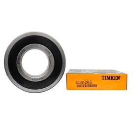 Timken USA Brand TIMKEN 6309-2RS Ball Bearing Supreme Rubber Sealed 45x100x25mm 6309RS