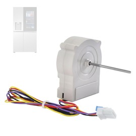 EAU63103201 ODM-001F-41 Refrigerator Evaporator Fan Motor Compatible with Kenmore, Kenmore Elite and LG Refrigerator, DC 12V 1A