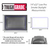 Tough Grade RV/Camper Dome Skylights 14" x 22" | Acrylic