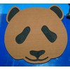 Toejamr Stomp Pad - Panda Bear FACE - Brown