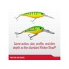 Scented Flicker Shad Tiger Pack - 5CM ASTG