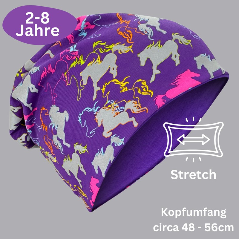 HECKBO 360° Reflector Children's Hat & Loop Scarf Set -