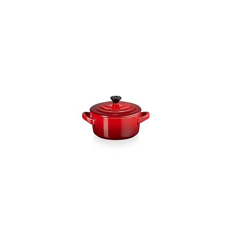 Le Creuset Stoneware Mini Round Casserole Dish, 200 ml, 10cm