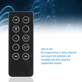 Speaker Remote Control, Replacement Remote Control Compatible with Sounddock Series 2 3, Remote for Sounddock 10 Digital Music System, 310100-0100 Stereo Speakers