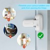 CLYMENE Refrigerator Fridge Freezer Door Lock for Kids, Child Proof